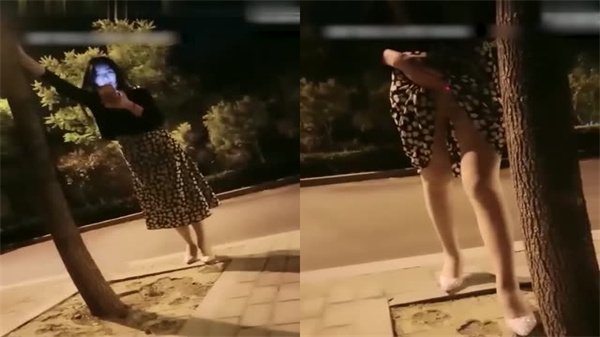 深夜街头狂干长腿美少妇 湿滑骚穴高潮迭起