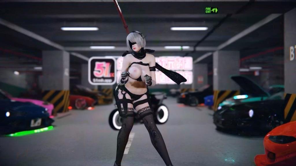 2B女骑士巨乳摇晃被猛男狂干内射失禁
